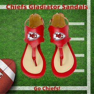 Kansas City Chiefs Women's Gladiator Sandals